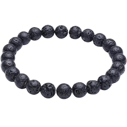 Elemental Lava Stone Bracelet